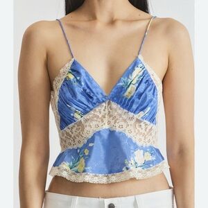 Love ShackFancy Lace Trim Cami Top